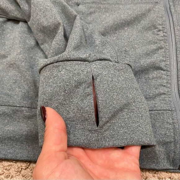 Yogalicious Lux Brand Sage Green Full Zipper Hoodie Sweatshirt XXL - Picture 9 of 12